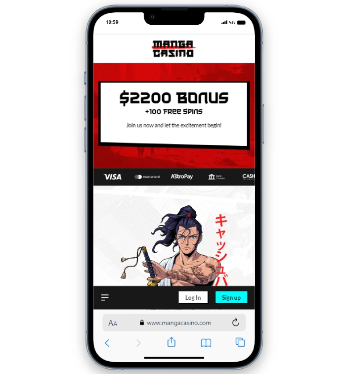 Manga Casino App